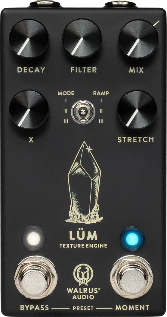 Walrus Audio Lum Black - Reverb/Delay/Echo Effektpedal - Main picture