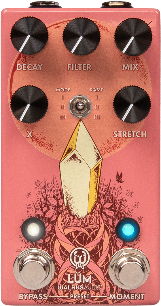 Walrus Audio Lum Guava - Reverb/Delay/Echo Effektpedal - Main picture