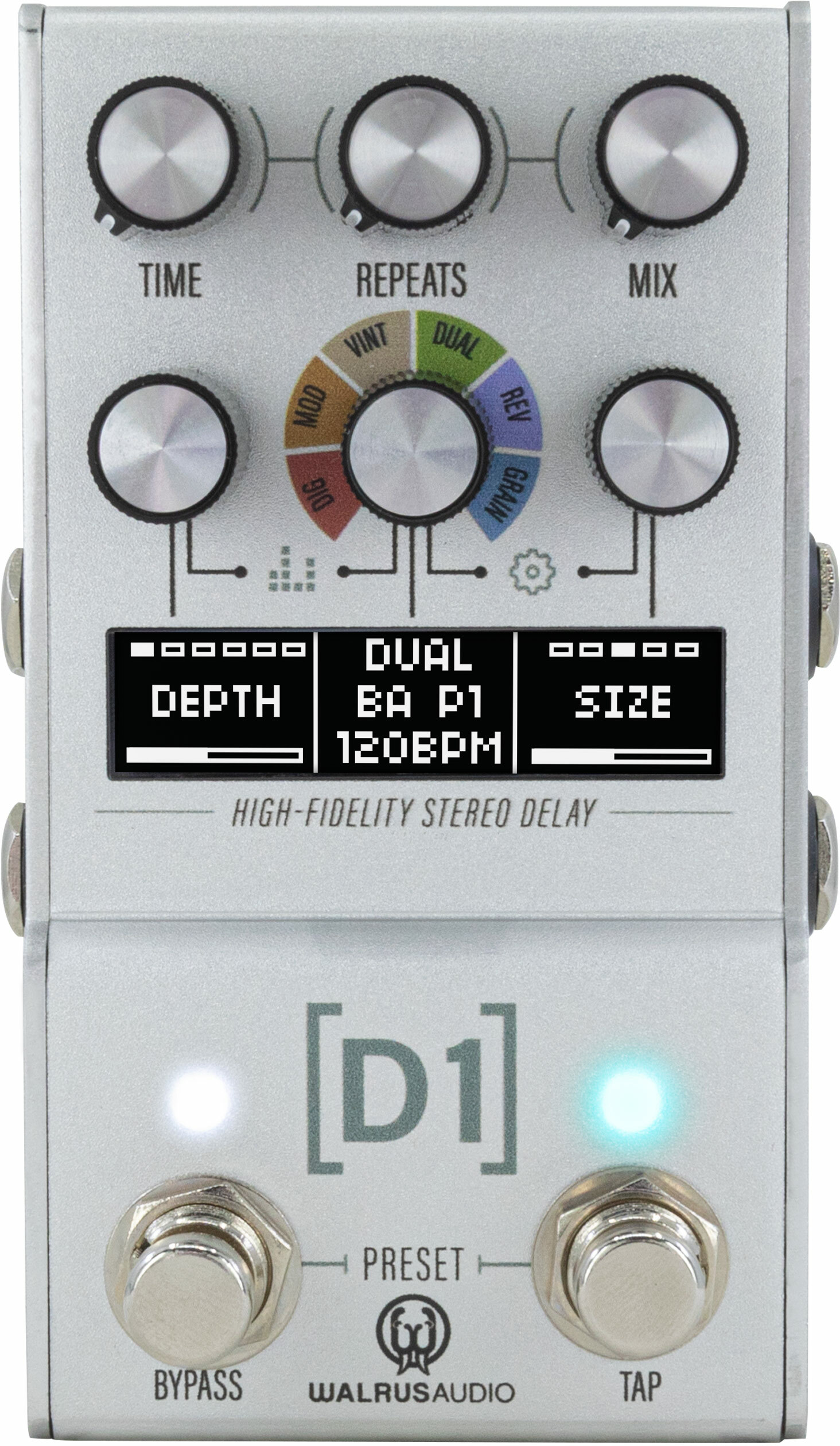 Walrus Audio Mako D1 Mkii - Reverb/Delay/Echo Effektpedal - Main picture
