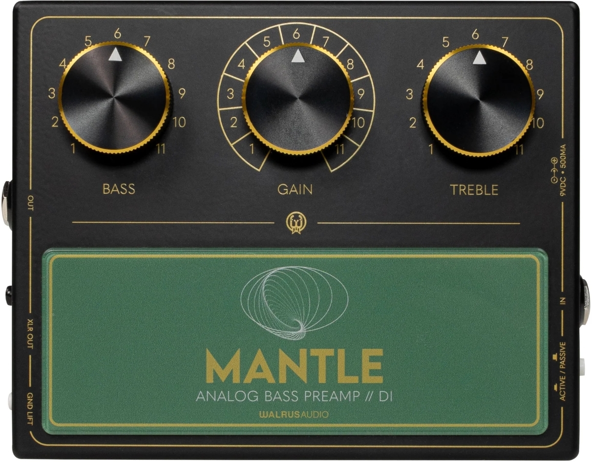 Walrus Audio Mantle Analog Bass Preamp // Di - Bass PreAmp - Main picture