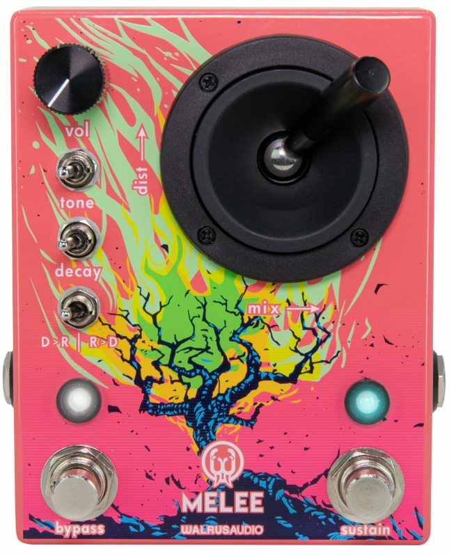 Walrus Audio Melee Reverb/distortion Fx Pedal - Reverb/Delay/Echo Effektpedal - Main picture