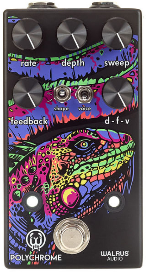 Walrus Polychrome Flanger - Modulation/Chorus/Flanger/Phaser & Tremolo Effektpedal - Main picture