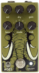 Overdrive/distortion/fuzz effektpedal Walrus Ages Five-State Overdrive