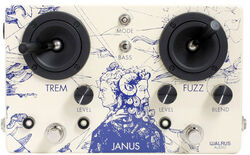 Overdrive/distortion/fuzz effektpedal Walrus Janus