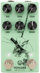 Overdrive/distortion/fuzz effektpedal Walrus audio Voyager Preamp/Overdrive MKII - Seafoam