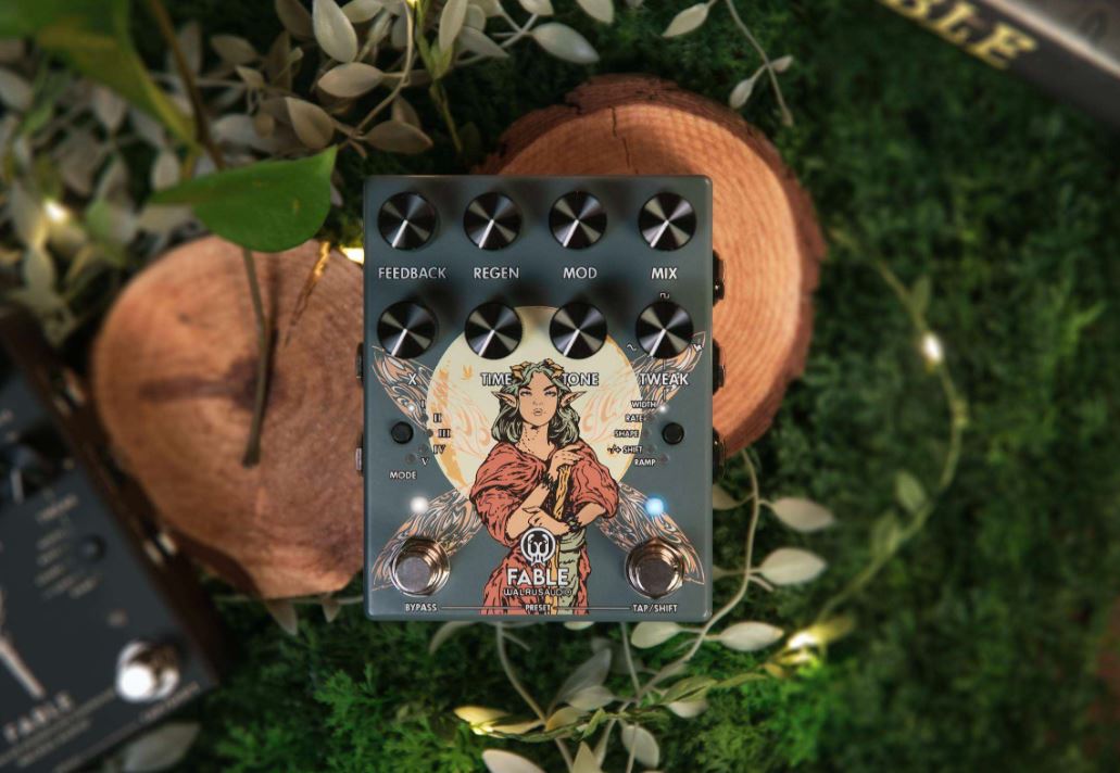 Walrus Audio Fable Mkii Gray - Reverb/Delay/Echo Effektpedal - Variation 1
