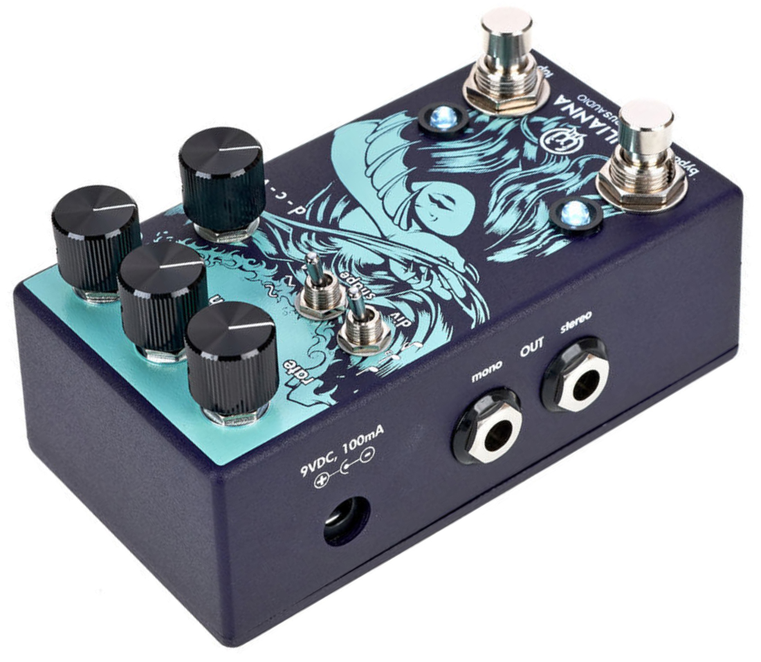 Walrus Julianna Deluxe Chorus/vibrato - Modulation/Chorus/Flanger/Phaser & Tremolo Effektpedal - Variation 2