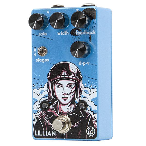 Walrus Lillian Multi-stage Analog Phaser - Modulation/Chorus/Flanger/Phaser & Tremolo Effektpedal - Variation 2