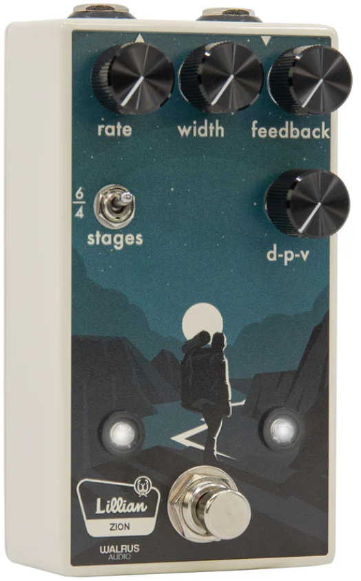 Walrus Audio Lillian Multi Stage Analog Phaser National Park Ltd - Modulation/Chorus/Flanger/Phaser & Tremolo Effektpedal - Variation 2