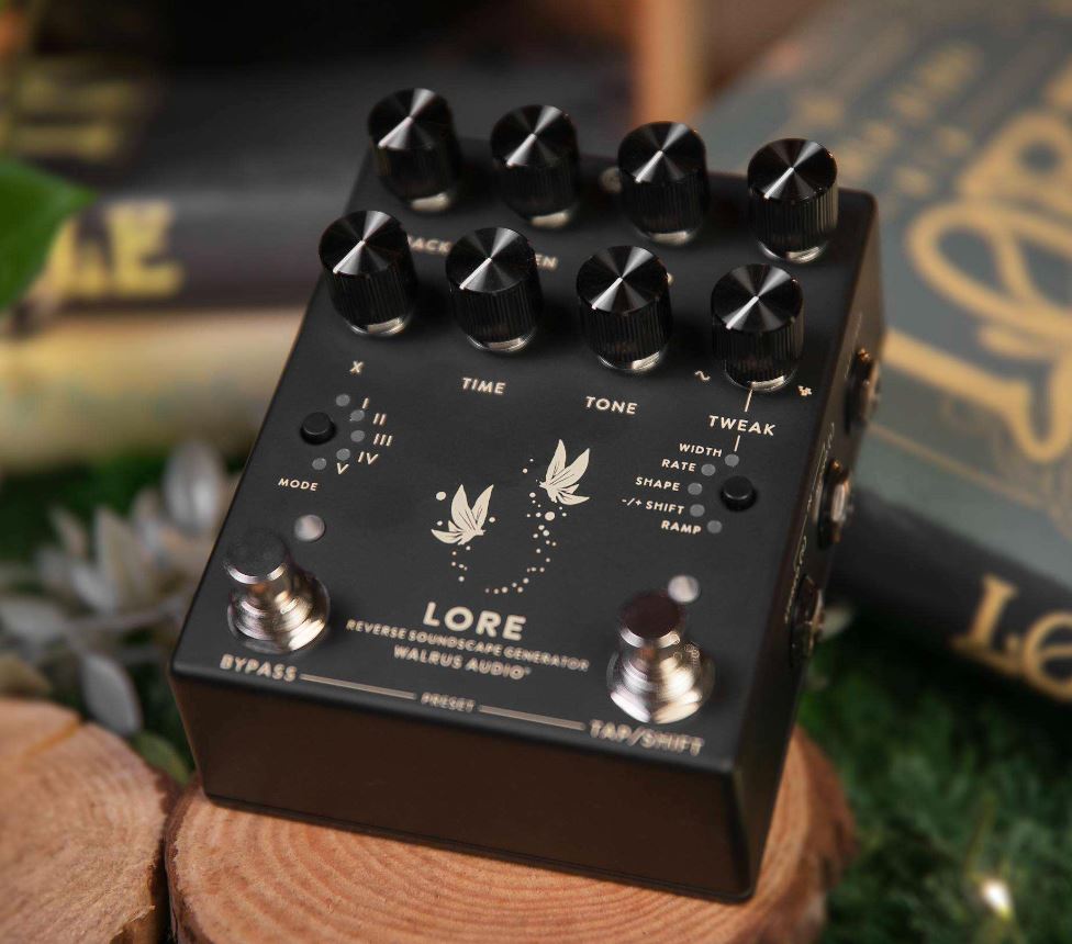 Walrus Audio Lore Mkii Black - Reverb/Delay/Echo Effektpedal - Variation 4