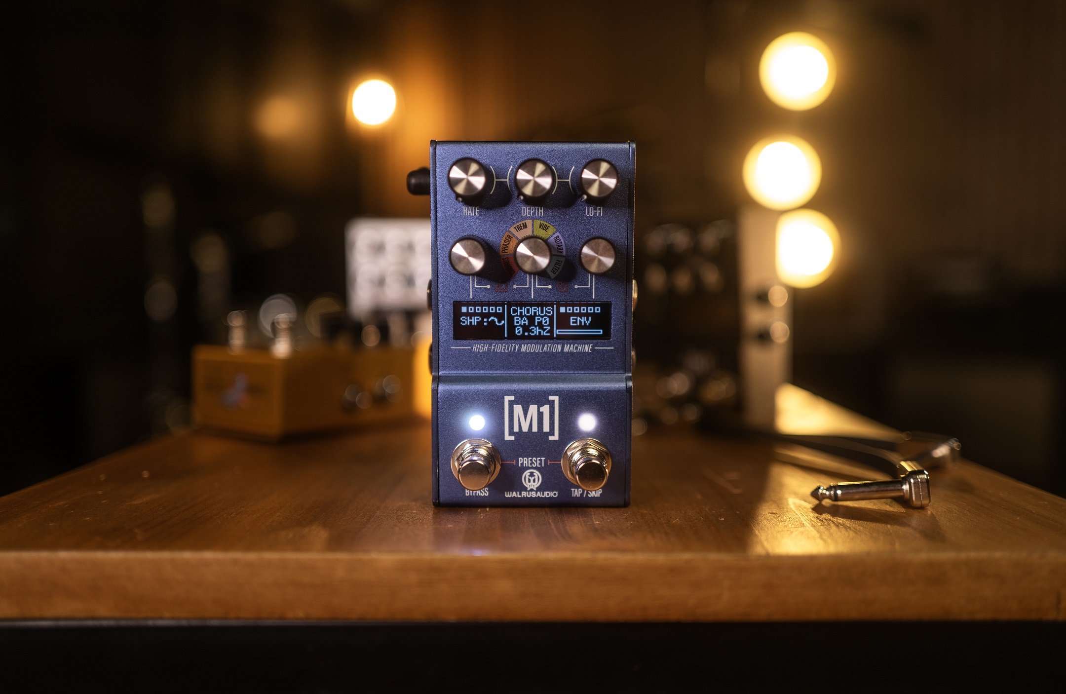 Walrus Audio Mako M1 Mkii - Modulation/Chorus/Flanger/Phaser & Tremolo Effektpedal - Variation 5