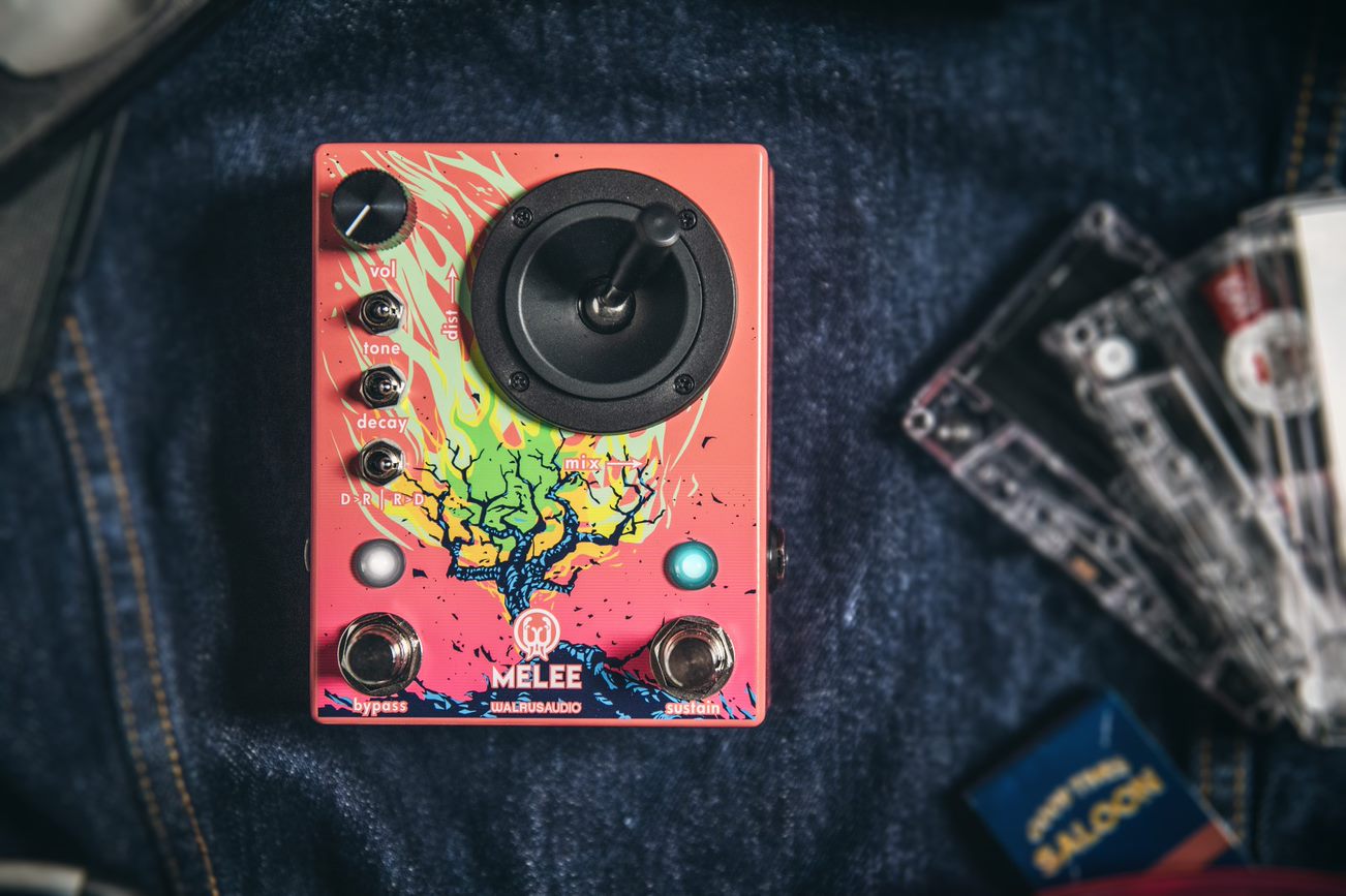 Walrus Melee Reverb/distortion Fx Pedal - Reverb/Delay/Echo Effektpedal - Variation 3