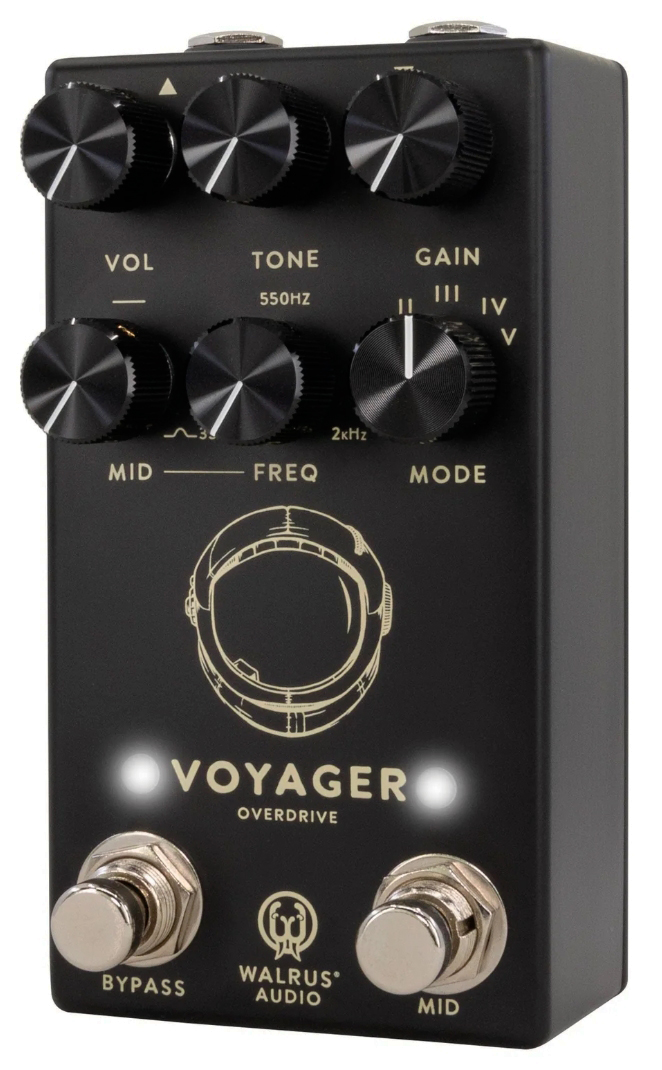 Walrus Audio Voyager Preamp/overdrive Mkii Black - Overdrive/Distortion/Fuzz Effektpedal - Variation 1