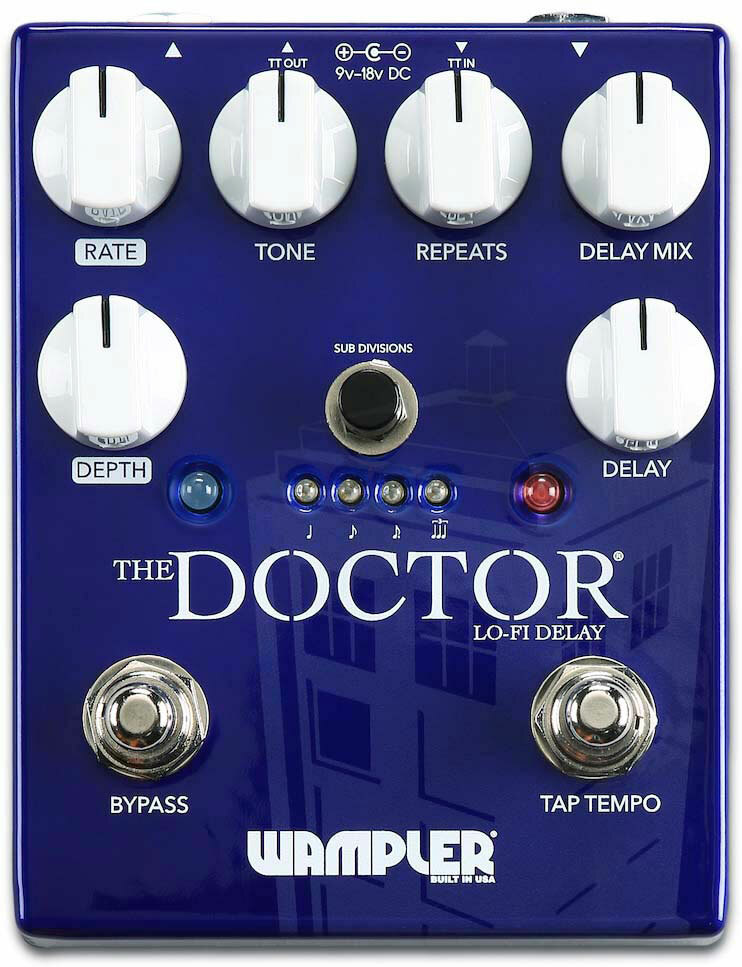 Wampler The Doctor Lofi Ambient Delay - Reverb/Delay/Echo Effektpedal - Main picture