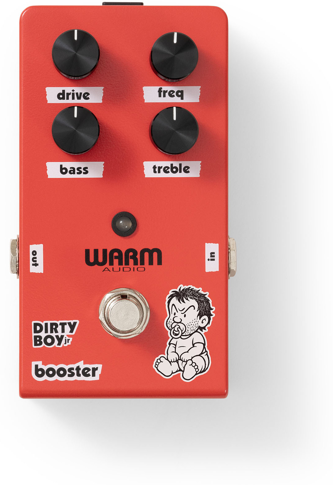 Warm Audio Dirty Boy Jr Booster - Volume/Booster/Expression Effektpedal - Main picture