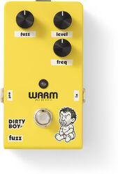 Overdrive/distortion/fuzz effektpedal Warm audio Dirty Boy Jr Fuzz
