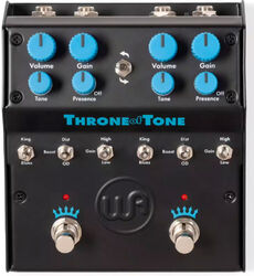 Overdrive/distortion/fuzz effektpedal Warm audio Throne of Tone British Overdrive
