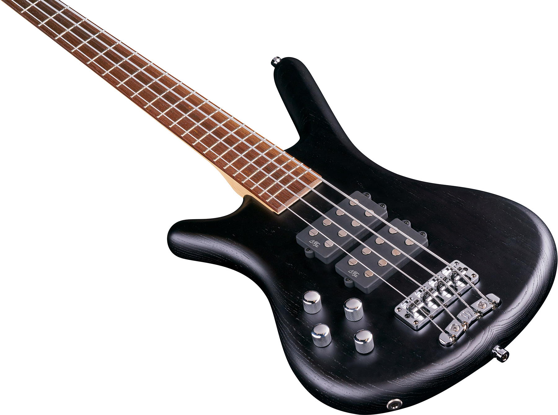 Warwick Corvette $$ 4c Lh Rockbass Gaucher Active Wen - Nirvana Black Trans. Satin - Solidbody E-bass - Variation 2