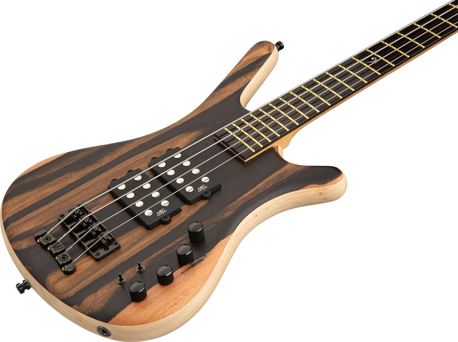 Warwick Corvette $$ 4c Teambuilt Pro Gps Ebony Top Ltd All Active Eb - Natural Oil Finish - Solidbody E-bass - Variation 2