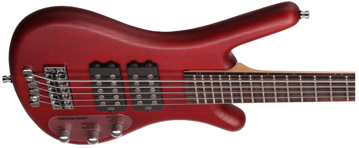 Warwick Corvette $$ 5c Rockbass Active Wen - Burgundy Red Trans. Satin - Solidbody E-bass - Variation 2