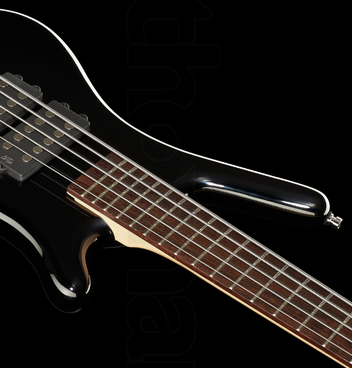 Warwick Corvette $$ 5c Rockbass Active Wen - Solid Black - Solidbody E-bass - Variation 2