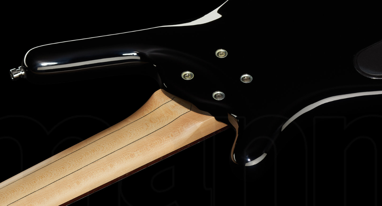 Warwick Corvette $$ 5c Rockbass Active Wen - Solid Black - Solidbody E-bass - Variation 4