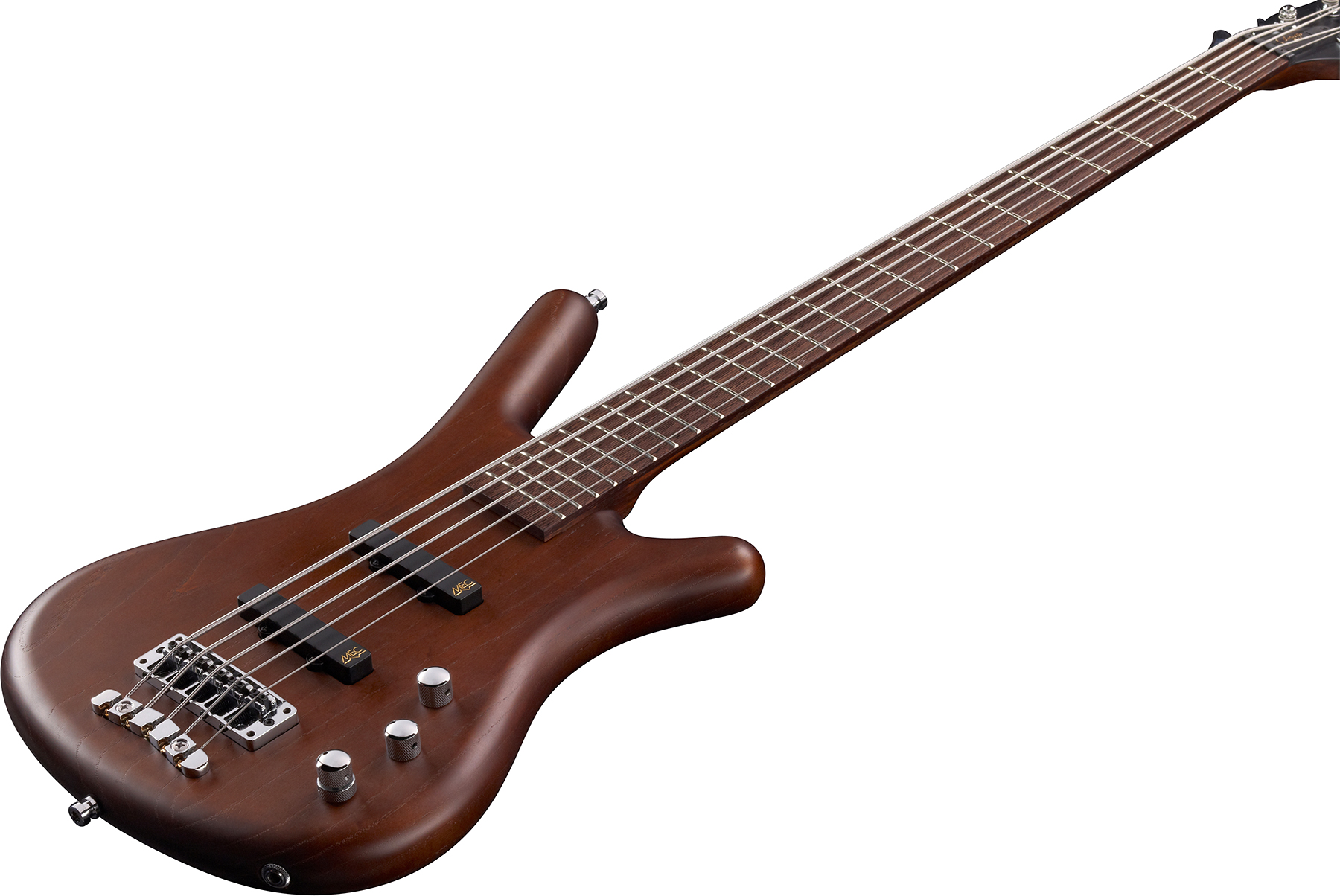 Warwick Corvette Ash 5-string Pro Gps All Active 5c Wen - Antique Tobacco Satin - Solidbody E-bass - Variation 2