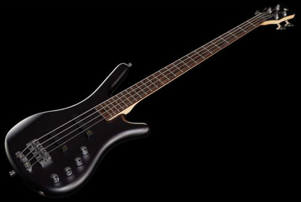 Warwick Corvette Basic 4c Lh Rockbass Gaucher Active Wen - Nirvana Black Trans. Satin - Solidbody E-bass - Variation 2