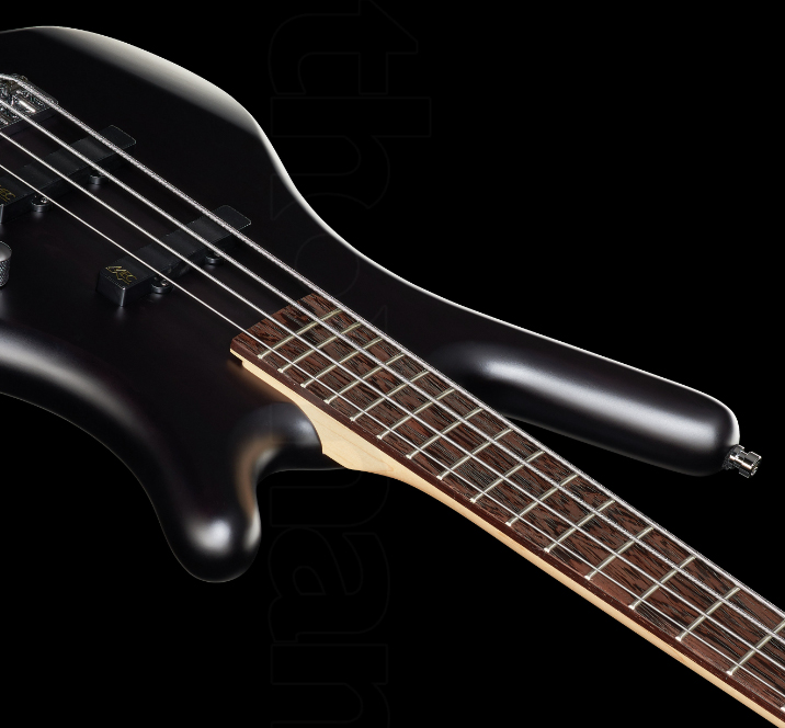 Warwick Corvette Basic 4c Lh Rockbass Gaucher Active Wen - Nirvana Black Trans. Satin - Solidbody E-bass - Variation 4