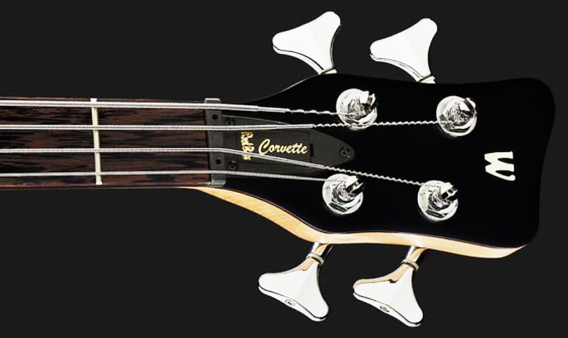 Warwick Corvette Basic 4c Rockbass Active Wen - Nirvana Black Satin - Solidbody E-bass - Variation 5