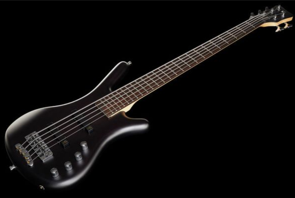 Warwick Corvette Basic 5c Rockbass Active Wen - Nirvana Black Trans. Satin - Solidbody E-bass - Variation 1