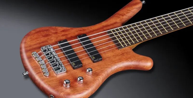 Warwick Corvette Bubinga 6c Pro Gps Teambuilt Active Wen - Natural Transparent Satin - Solidbody E-bass - Variation 2