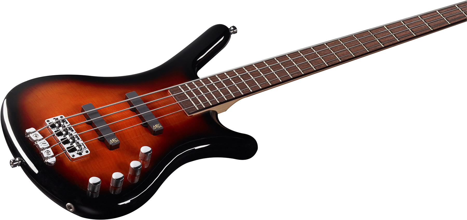 Warwick Corvette Classic 4c Rockbass Active Wen - Almond Sunburst Transparent - Solidbody E-bass - Variation 2