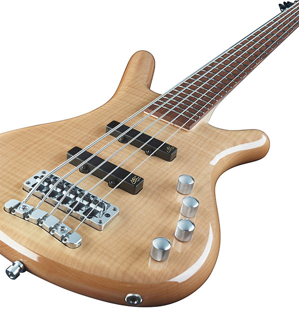 Warwick Corvette Premium 5c Rockbass Active Wen - Natural - Solidbody E-bass - Variation 2