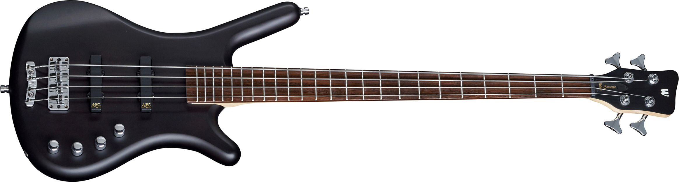 Warwick Corvette Basic 4c Rockbass Active Wen - Nirvana Black Satin - Solidbody E-bass - Main picture