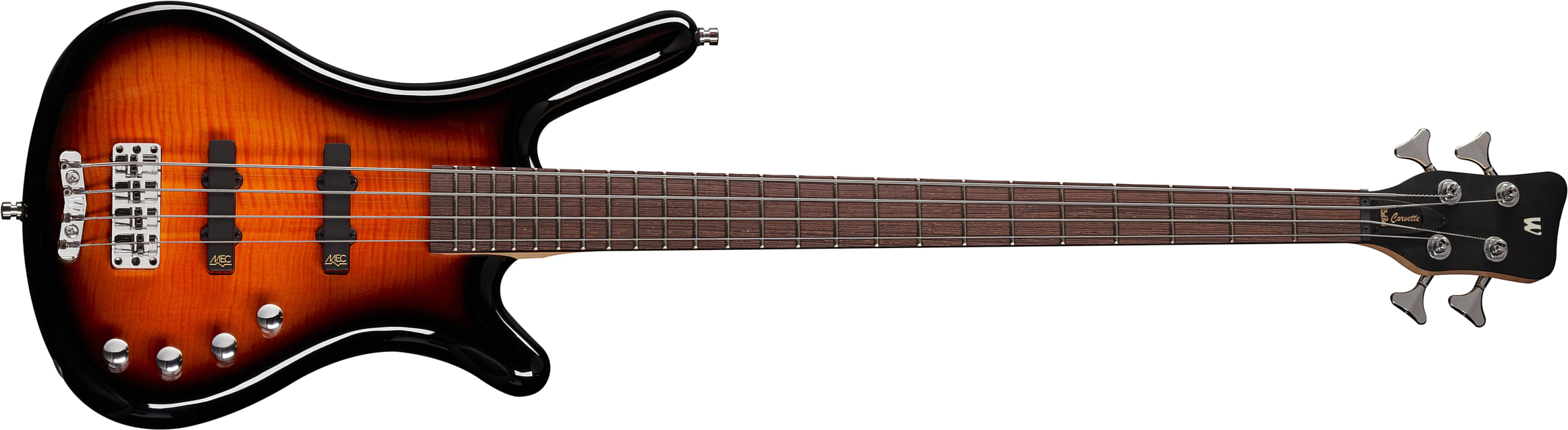 Warwick Corvette Classic 4c Rockbass Active Wen - Almond Sunburst Transparent - Solidbody E-bass - Main picture