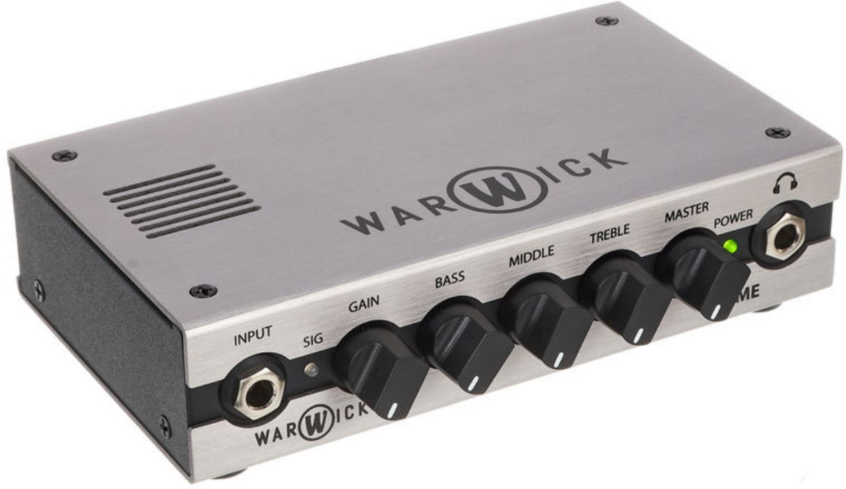Warwick Gnome Pocket Bass Amp Head 200w - Bass Topteil - Main picture