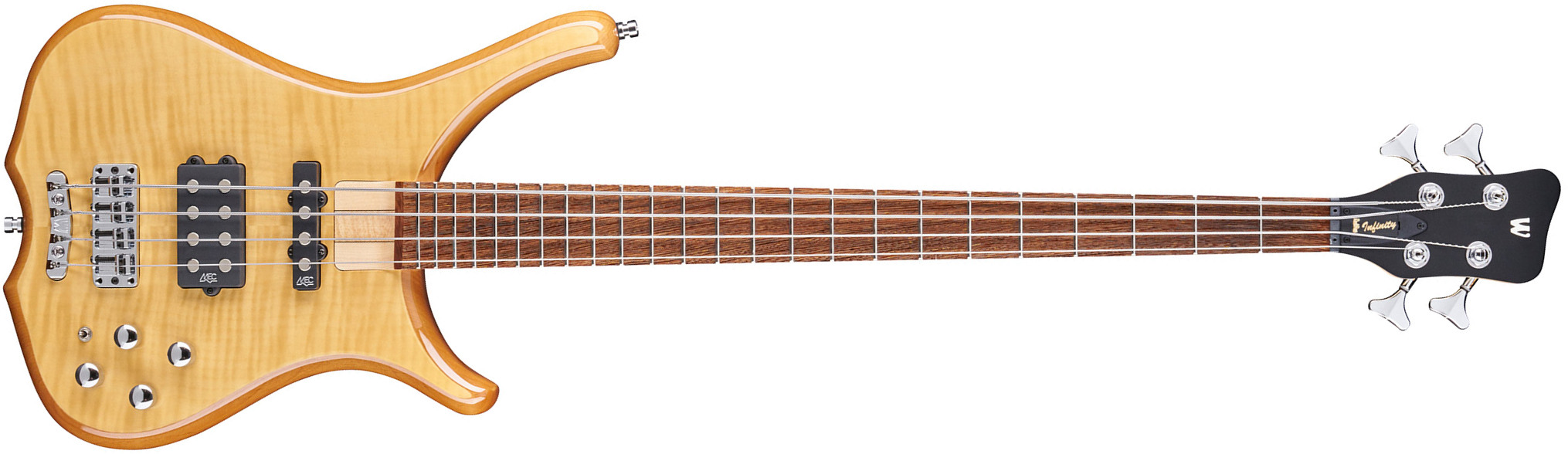 Warwick Infinity 4c Rockbass Active Wen - Natural - Solidbody E-bass - Main picture