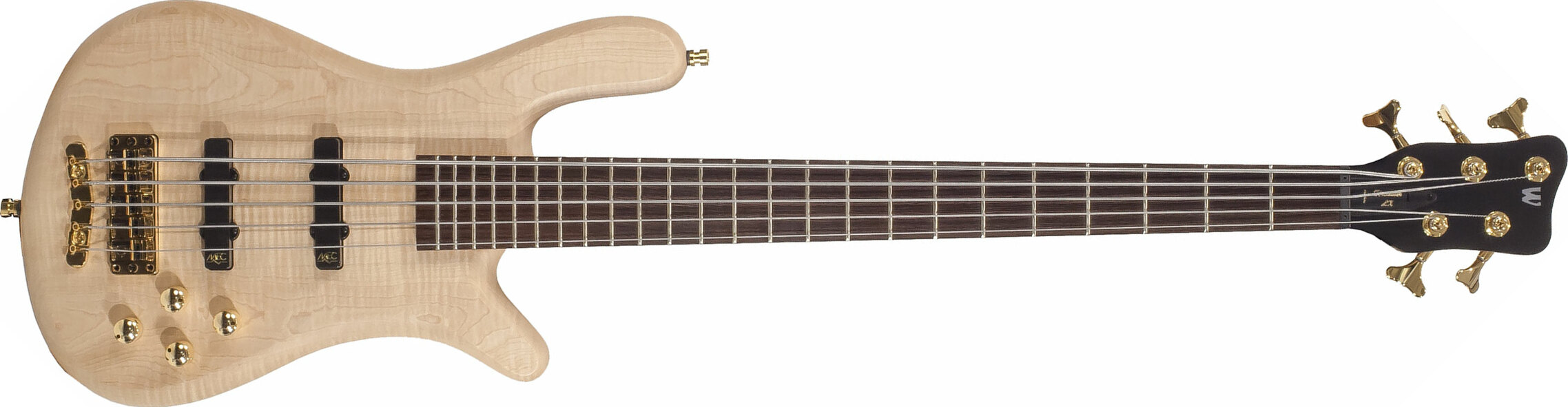 Warwick Streamer Lx 5 Gps Wen +housse - Natural Satin - Solidbody E-bass - Main picture