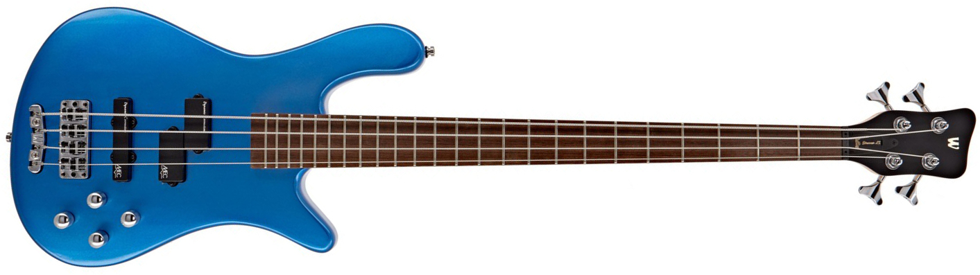 Warwick Streamer Lx4 Rockbass Active Wen - Solid Blue Metallic - Solidbody E-bass - Main picture