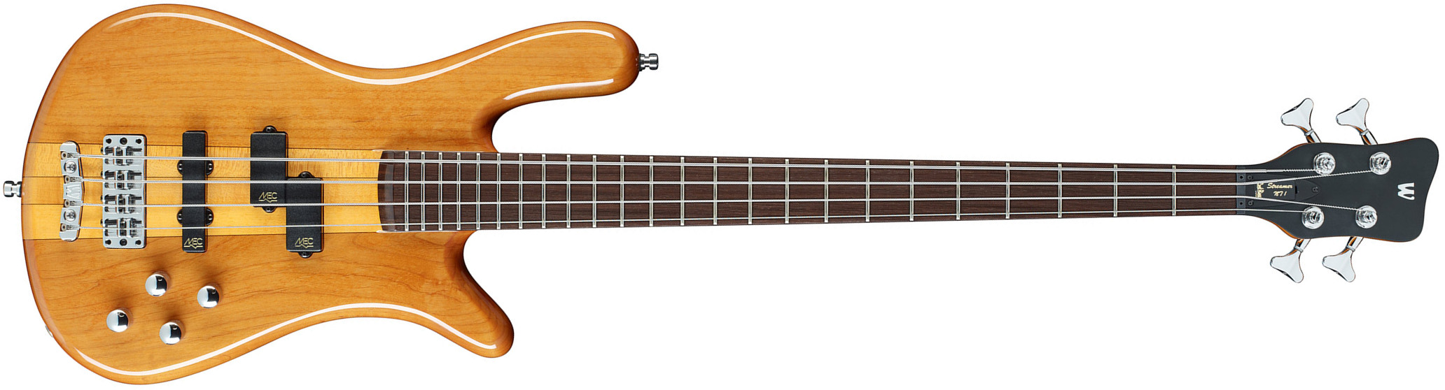 Warwick Streamer Nt4 Rockbass 4c Active Wen - Honey Violin - Solidbody E-bass - Main picture