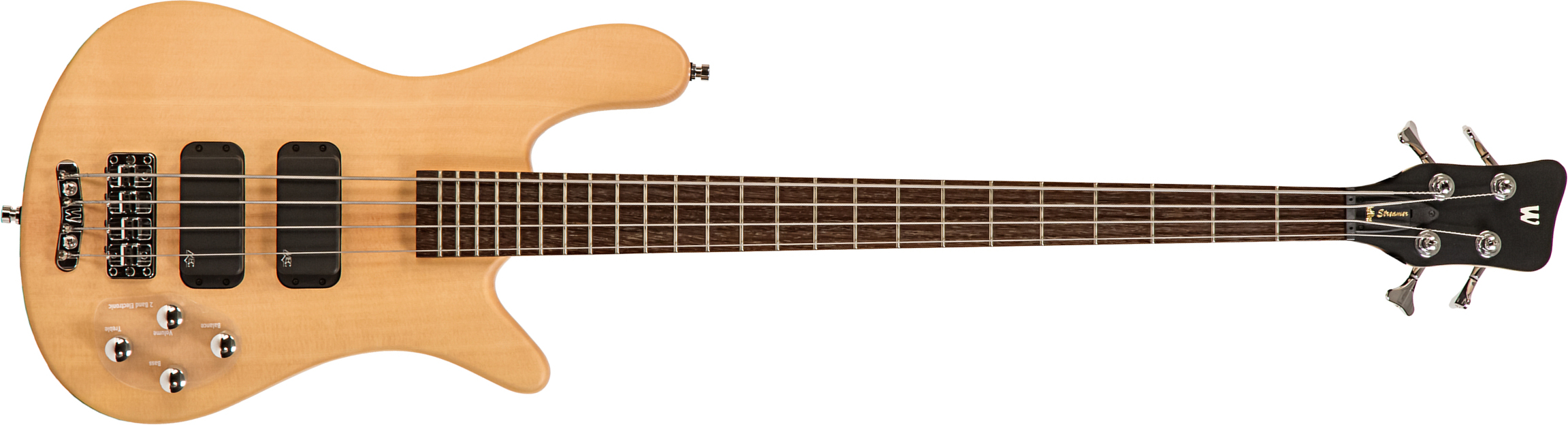 Warwick Streamer Standard Rockbass 4c Active Wen - Natural Satin - Solidbody E-bass - Main picture