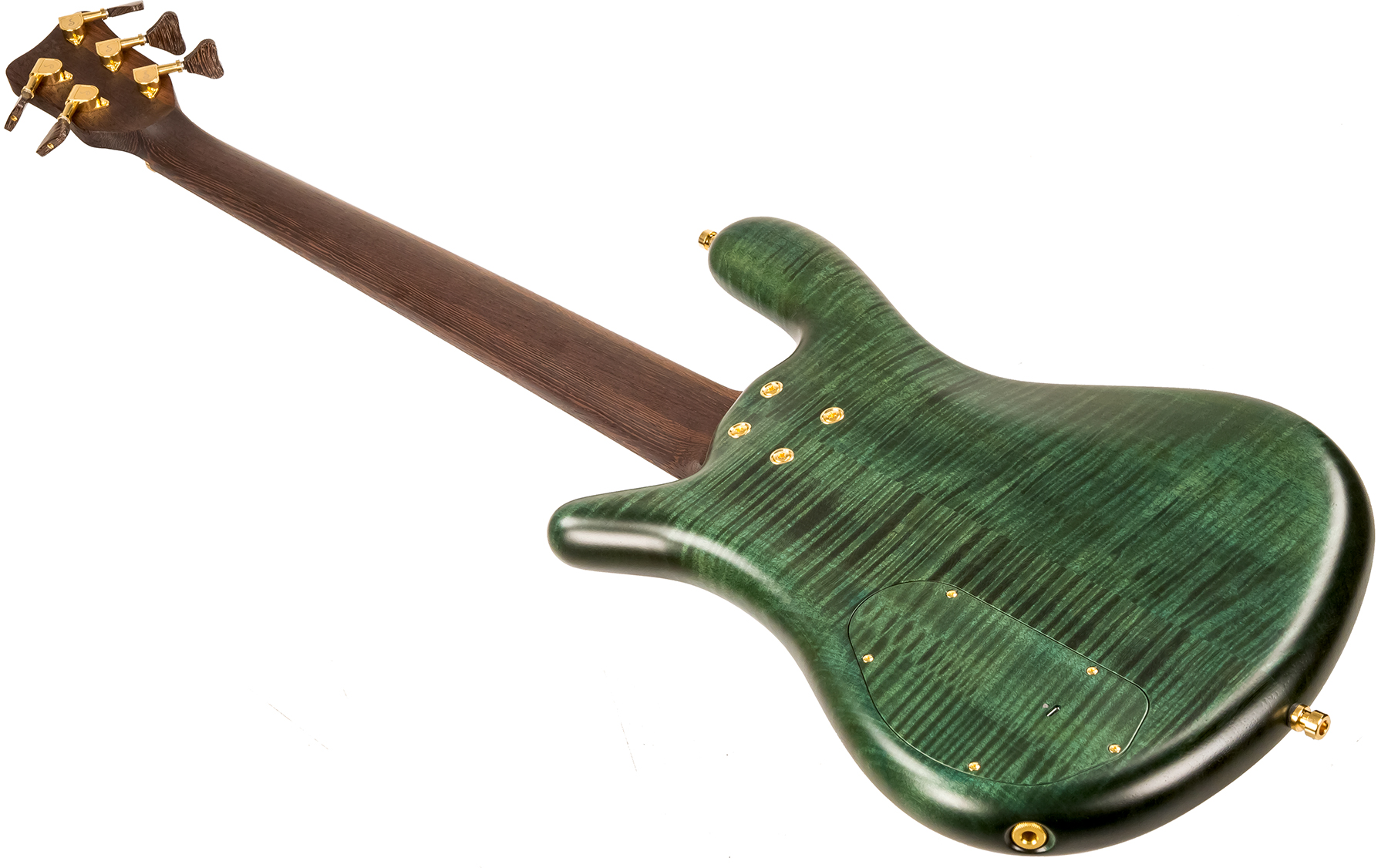 Warwick Custom Shop Streamer Lx 5-strings - Petrol Green Trans Satin - Solidbody E-bass - Variation 3