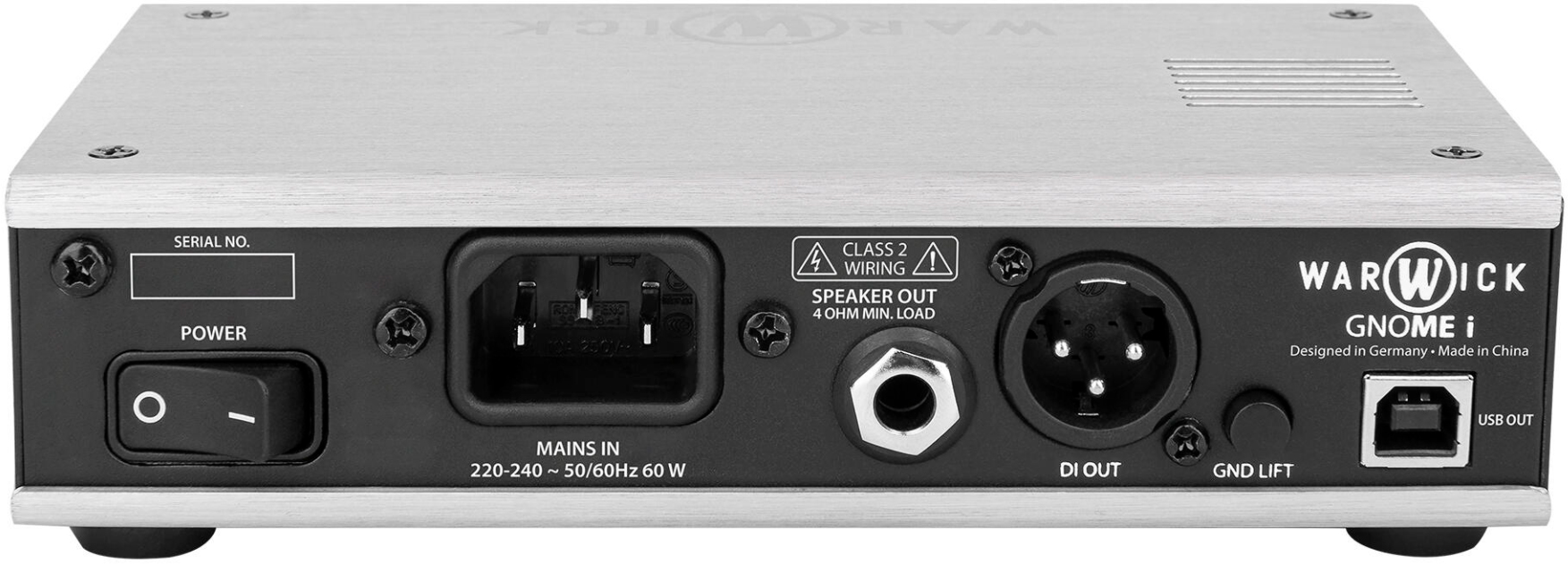 Warwick Gnome I Pocket Bass Amp Head With Usb 200w - Bass Topteil - Variation 2