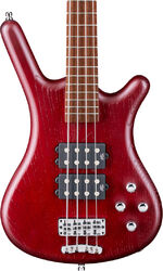 Solidbody e-bass Warwick Rockbass Corvette $$ - Burgundy red satin