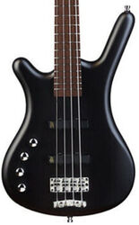 Solidbody e-bass Warwick Rockbass Corvette Basic LH - Nirvana black trans. satin