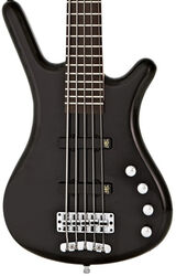 Solidbody e-bass Warwick Rockbass Corvette Basic 5-String - Solid black