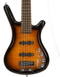 Solidbody e-bass Warwick Rockbass Corvette Classic 5-String - Almond sunburst