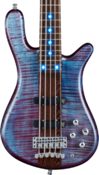 Solidbody e-bass Warwick Custom Shop Streamer Stage I 5-String LED - Midnight blue