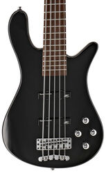 Solidbody e-bass Warwick Rockbass Streamer LX 5-String - Solid black